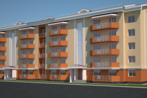 40 квартирный кредитный жилой дом