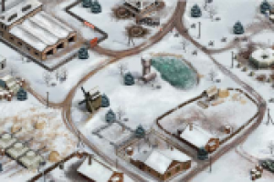 Локация для браузерной игры "В Окопе"