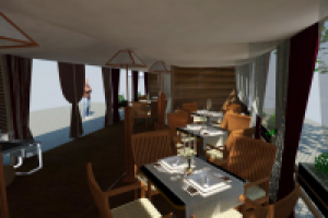 дизайн летнего кафе