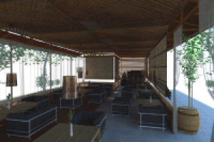 дизайн летнего кафе