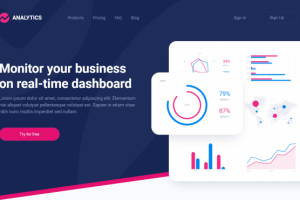 Лендинг для компании