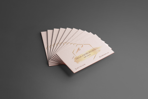 Визитка для мастера маникюра