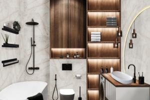 3D-Коллаж санузла. 2 вариант