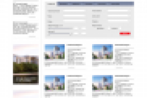 Дизайн сайта для агенства недвижимости