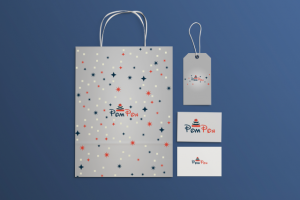 Разработка логотипа и фирменного стиля для магазина шапок