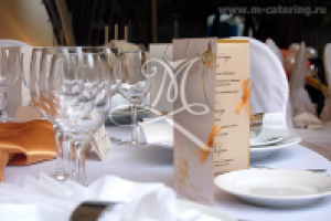 Меню ручной работы на VIP мероприятие