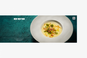 Макеты для журналов D.O.M - Food ретушь (разворот журнала)