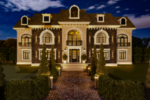 роскошный дизайн дома