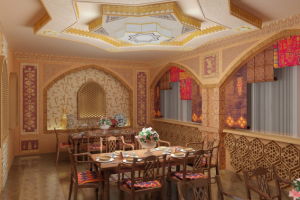 Ресторан в восточном стиле