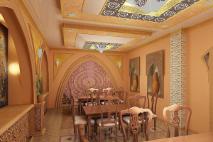 Ресторан в восточном стиле