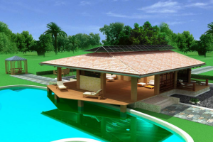 Летняя беседка