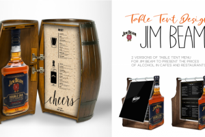 Тейбл Тент для Jim Beam