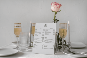 Дизайн меню для ресторана