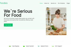 Landing Page по готовому  макету