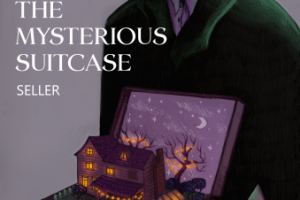 Иллюстрация загадочный человек в шляпе