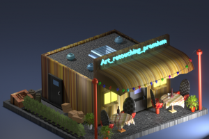 Проект Кафе (Blender)