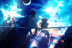 Баннер для рекламы (Тема взгляд в глубины космоса)