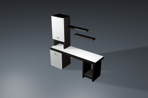 Модель стола в 3D #1