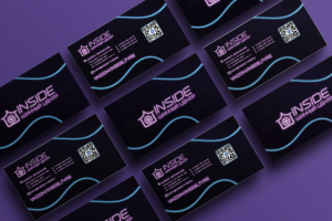 Визитка для шинного центра "Inside"