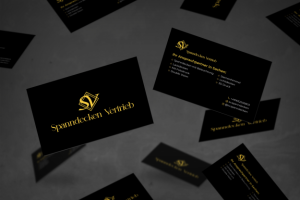 Визитка для компании "Spanndecken"