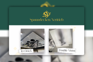 Баннер для Немецкой компании "Spanndecken"