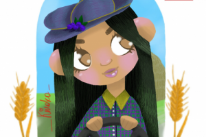 Черничная трактористка