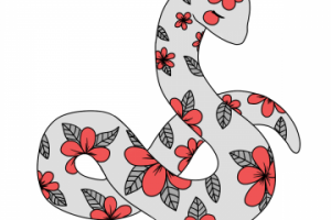 тату-эскиз змейки