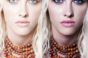 ретушь, цвето/светокоррекция, макияж