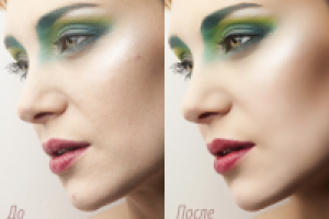 Ретушь портрет