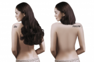 Изменение длины волос на изображении 1