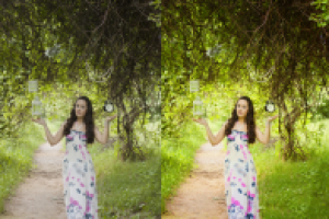 Цветокоррекция, ретушь.