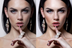 Ретушь портрет