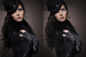 гламурная ретушь