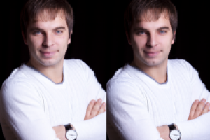 Ретушь мужчины