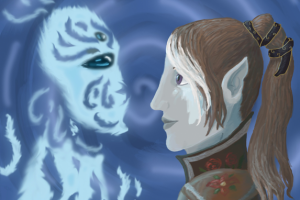 Шаман и её дух