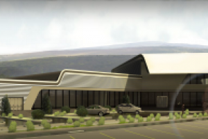 Малое промышленное здание. СТО с выставочным салоном