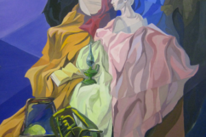 Учебная работа. Декоративный натюрморт