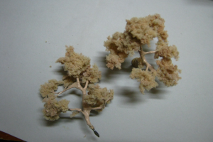 Изготовление ландшафтных деталей для архитектурного макета