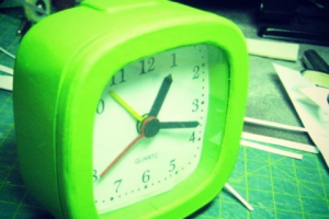 Макет будильника