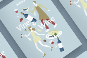 Обложка для меню Vine&Wine
