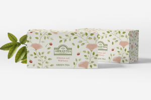 Паттерн для упаковки чая (учебная работа)