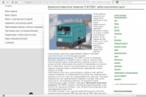 Дизельный сварочный генератор TLW-230ES