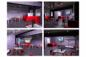 Интерьер ночного клуба