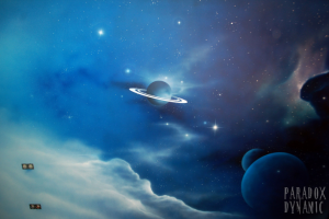 Аэрография в интерьере 2