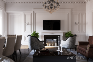 Интерьер в современном классическом стиле