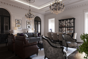 Интерьер в современном классическом стиле