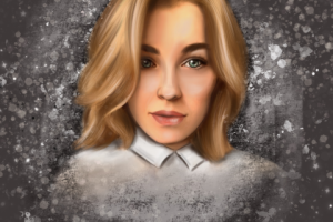 Портрет в стиле dream art