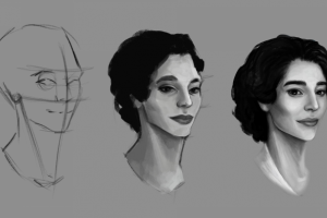 Серия дижитал портретов №2