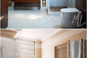 Санузел с частном доме, пос. Новая Проба, Лен. область