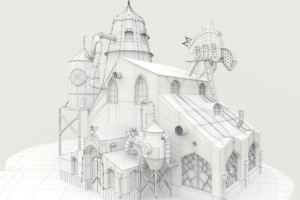 Моделирование локации в игре.